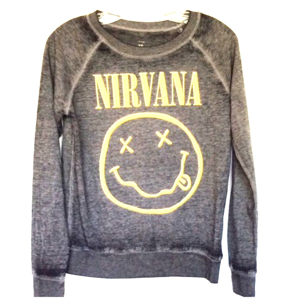Nirvana Kurt Cobain Band Long Sleeve T shirt